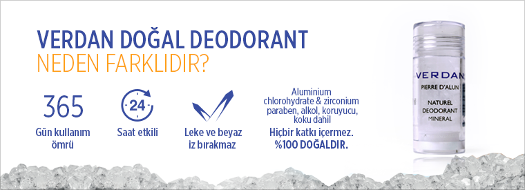 Verdan Doğal Deodorant Neden Farklıdır?